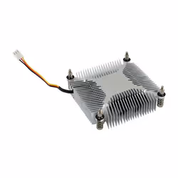 LC-Power LC-CC-65 sistema di raffreddamento per computer Processore Refrigeratore 6,5 cm Blu, Argento, Bianco