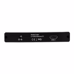 LC-Power LC-25U3-Becrux-C1 Custodia per Disco Rigido (HDD) Nero 2.5" - Vista aggiuntiva 4