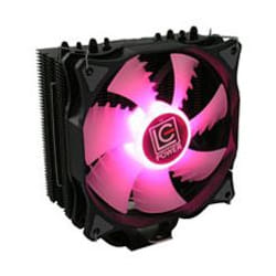 LC-Power LC-CC-120-RGB sistema di raffreddamento per computer Processore Refrigeratore 12 cm Nero, Bianco