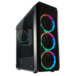LC-Power Gaming 703B - Quad-Luxx Midi Tower Nero