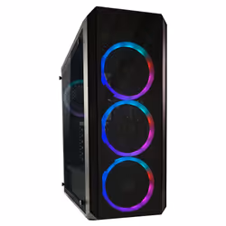 LC-Power Gaming 703B - Quad-Luxx Midi Tower Nero