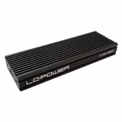 LC-Power LC-M2-C-MULTI, Box esterno SSD, M.2, PCI Express, SATA, 10 Gbit/s, Collegamento del dispositivo USB, Nero