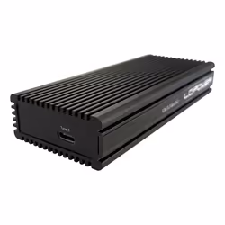 LC-Power LC-M2-C-NVME-2X2 contenitore di unità di archiviazione Box esterno SSD Nero M.2 - Vista aggiuntiva 5