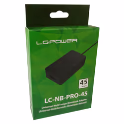 LC-Power LC-NB-PRO-45 adattatore e invertitore Interno 45 W Nero