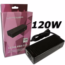 LC-Power LC-NB-PRO-120 adattatore e invertitore Interno 120 W Nero