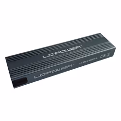 LC-Power LC-M2-C-MULTI-3, Box esterno SSD, M.2, M.2, Collegamento del dispositivo USB, Antracite
