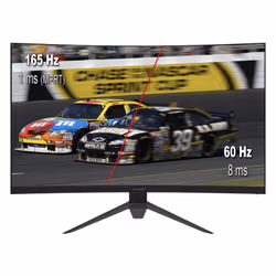 LC-Power LC-M32-QHD-165-C-V2 Monitor 31,5 pollici QHD VA 165 Hz 4 ms Nero - Vista aggiuntiva 2