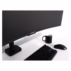 LC-Power LC-EQ-A49B Supporti a parete per TV 124,5 cm (49") Scrivania Nero - Vista aggiuntiva 7