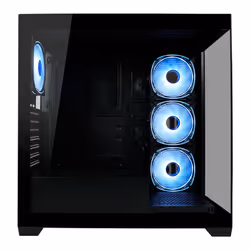 LC-Power LC-715B-ON computer case Midi Tower Nero - Vista aggiuntiva 6