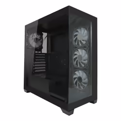 LC-Power LC-715B-ON computer case Midi Tower Nero - Vista aggiuntiva 7