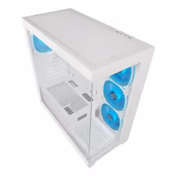 LC-Power LC-715W-ON computer case Midi Tower Bianco - Vista aggiuntiva 4