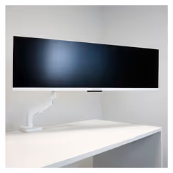 LC-Power LC-EQ-A49W Supporti a parete per TV 124,5 cm (49") Scrivania Bianco - Vista aggiuntiva 3