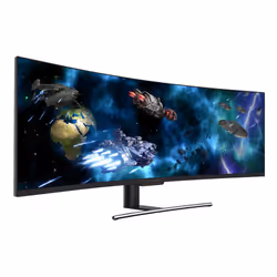 LC-Power LC-M49-DFHD-144-C-Q, 124,5 cm (49"), 3840 x 1080 Pixel, UltraWide Full HD, QLED, 6 ms, Nero