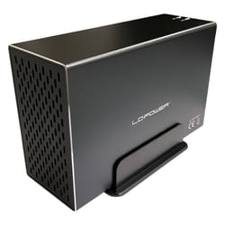 LC-Power LC-35U3-RAID-2 contenitore di unità di archiviazione Custodia per Disco Rigido (HDD) Nero 3.5"