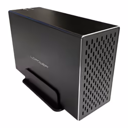 LC-Power LC-35U3-RAID-2 contenitore di unità di archiviazione Custodia per Disco Rigido (HDD) Nero 3.5"