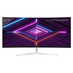 LC-Power LC-M34-UWQHD-100-C-V3 34" UltraWide Quad HD LCD Bianco