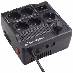 PowerWalker MBS, 6 presa(e) AC, Accoppiatore C20, 208-240 V, 10 A, Nero, Rete