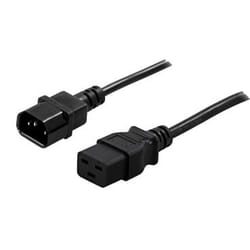 PowerWalker 91010040 cavo di alimentazione Nero Accoppiatore C14 Accoppiatore C19