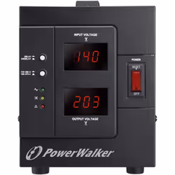 PowerWalker AVR 1500/SIV regolatore di tensione 2 presa(e) AC 230 V Nero - Vista aggiuntiva 4