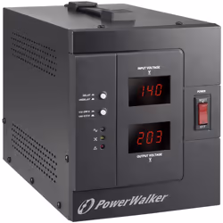 PowerWalker AVR 3000/SIV regolatore di tensione 230 V Nero - Vista aggiuntiva 4