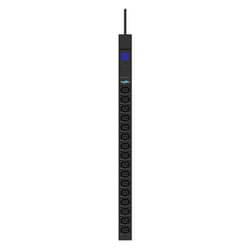 PowerWalker 10133027 unità di distribuzione dell'energia (PDU) 16 presa(e) AC 0U Nero