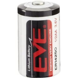 ER14250 Batteria speciale 1/2 aa Litio 3.6 v 1200 mAh 1 pz. - EVE