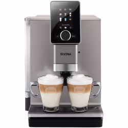 Nivona NICR 930, Macchina per espresso, 2,2 L, Chicchi di caffè, Caffè macinato, Macinatore integrato, 1465 W, Cromo, Titanio