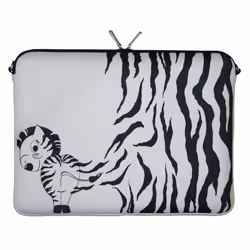 Digittrade 17.3" Zebra, Custodia a tasca, 43,9 cm (17.3")