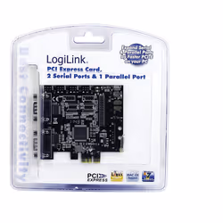LogiLink PC0033 scheda di interfaccia e adattatore Interno Parallelo, Seriale