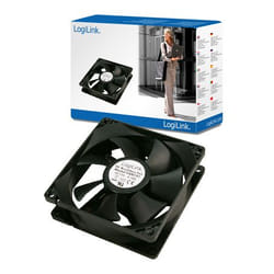 LogiLink PC case cooler Case per computer Ventilatore Nero
