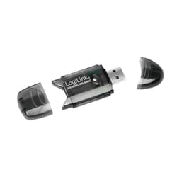 LogiLink CR0007 lettore di schede USB 2.0 Nero