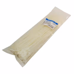 LogiLink KAB0004, Nylon, Bianco, 300 mm, 3,6 mm, 100 pz