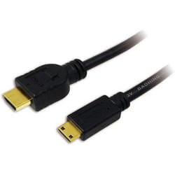 LogiLink CH0021 cavo HDMI 1 m HDMI tipo A (Standard) HDMI Type C (Mini) Nero