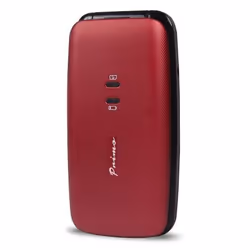 Doro Primo 401, Clamshell, SIM singola, 5,08 cm (2"), Bluetooth, 800 mAh, Nero, Rosso