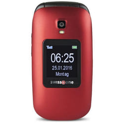 Swisstone BBM 625 6,1 cm (2.4") Rosso Telefono di livello base