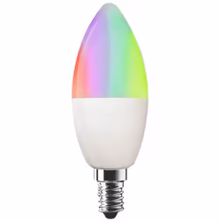 Swisstone SH 320, Lampadina intelligente, Wi-Fi, Bianco, LED, E14, Multi