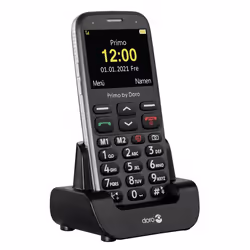 Doro Primo 368 5,84 cm (2.3") 92 g Nero, Grafite Telefono per anziani - Vista aggiuntiva 2