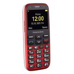 Doro Primo 368 5,84 cm (2.3") 92 g Nero, Rosso Telefono per anziani - Vista aggiuntiva 4
