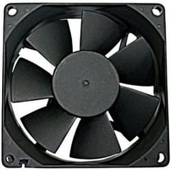 Titan TFD-8025M12B sistema di raffreddamento per computer Case per computer Ventilatore 8 cm Nero