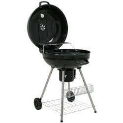 Bbq-toro - barbecue a sfera Birch 57 cm bbq barbecue a carbone, carrello barbecue, barbecue rotondo a carbone