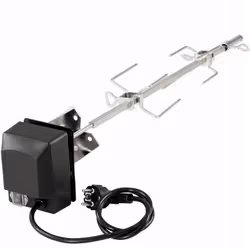 Set di barbecue e spiedini BBQ-Toro per il vostro barbecue a gas Weber Spirit. Con asta per spiedini, motore, staffa per moto ...