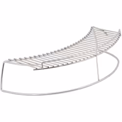 BBQ-Toro scaldavivande in acciaio inox rotondo | adatto per kettle grill e Kamado da 57 cm Grigliare su due livelli Con quest ...