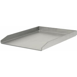 BBQ-Toro Piastra per grigliare in acciaio inox 30 x 40 cm Plancha per grigliare a carbonella e a gas