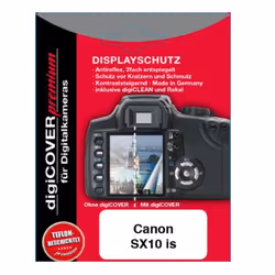 DigiCover N2068, Trasparente, Canon, Canon SX10, 1 pz, Protezione per schermo