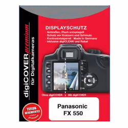 DigiCover N2073, Trasparente, Panasonic, Panasonic FX 550, 1 pz, Protezione per schermo