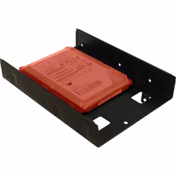Inter-Tech 88885232 pannello drive bay 2x 2,5" Pannello incassato Nero - Vista aggiuntiva 4