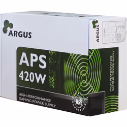 Inter-Tech Argus APS alimentatore per computer 420 W 20+4 pin ATX ATX Nero - Vista aggiuntiva 5