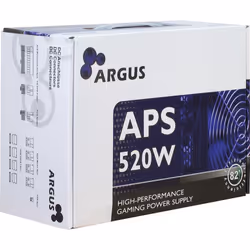 Inter-Tech Argus APS Alimentatore PC 520 W ATX Nero - Vista aggiuntiva 4