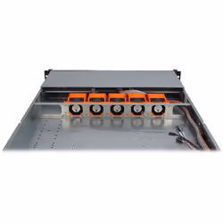 Inter-Tech 1U-10265 Supporto Nero - Vista aggiuntiva 6