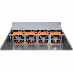 Inter-Tech IPC 2U-2408 Supporto Nero, Acciaio inox - Vista aggiuntiva 7